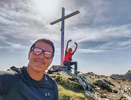 RIFUGIO BENIGNI (2222 m) ad anello dalla CIMA DI VAL PIANELLA (2349 m)-9ott23 - FOTOGALLERY